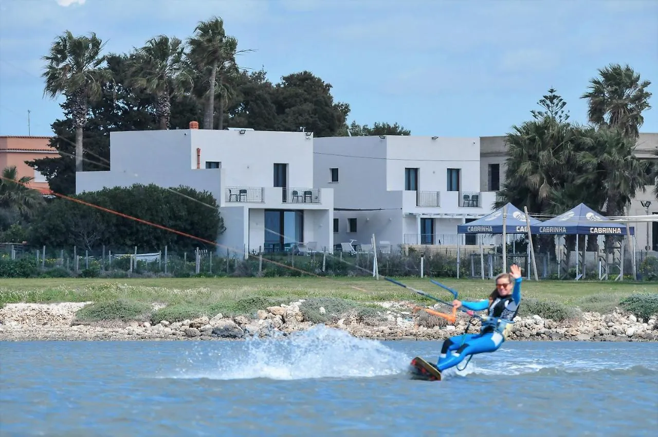 Casa B, Room 2 - Mit Pool - At Lagoon - Lo Stagnone Kite Spot - Palm Kite Paradise Marsala Apart Otel